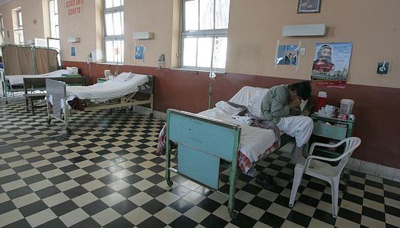 Las instalaciones para atender al gran número de enfermos con TBC son precarias. (Peru21)