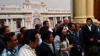 Tres bancadas del Congreso se retiraron del Pleno en protesta contra ley impulsada por Fuerza Popular
