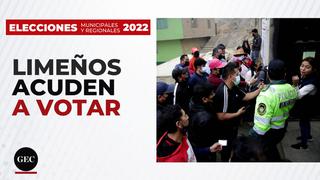 Elecciones 2022: así acuden a las urnas los ciudadanos de Lima para elegir a sus próximas autoridades municipales