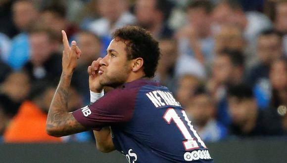Neymar aumentó su registro goleador con la camiseta del PSG.
(REUTERS)