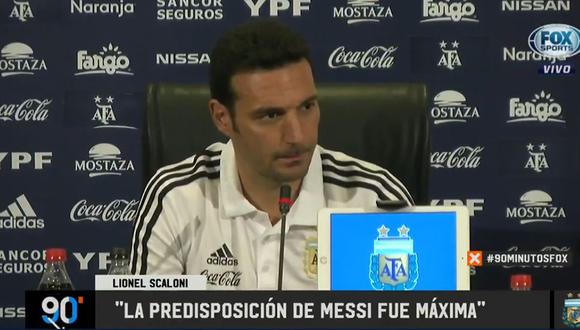 Lionel Scaloni, DT de Argentina, señaló que Lionel Messi estará en la Copa América Brasil 2019. (Video: Fox Sports)