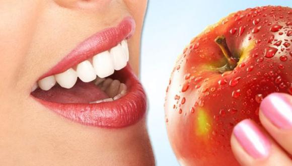 La manzana elimina las bacterias de tu boca. (Internet)