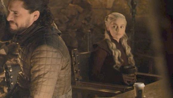 Emilia Clarke reveló quién olvidó la taza de café en escena de "Game of Thrones". (Foto: HBO)
