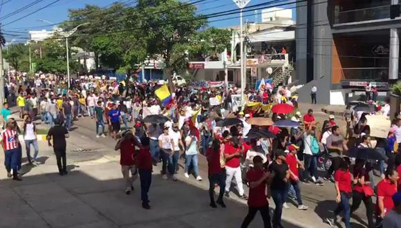 Colombia inicia este jueves un paro general contra el gobierno de Iván Duque. (Foto: Captura de video)