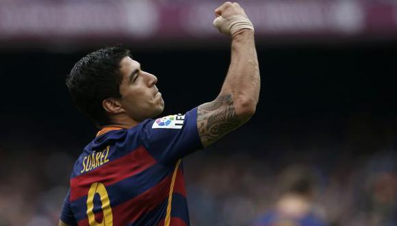 Suárez apunta al título. (Reuters)