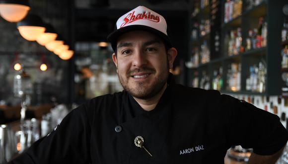 Aaron Díaz  nominado como mejor bartender del mundo. (Foto: Difusión)