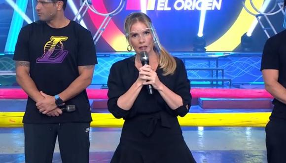Johanna San Miguel mostró su enojo por lo sucedido con miembros de "Esto es guerra" el último fin de semana. (Foto: Captura América TV).
