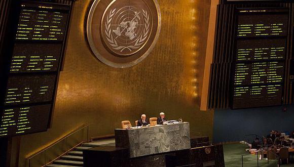 Asamblea General de la ONU durante la votación de la resolución sobre Siria. (Reuters)