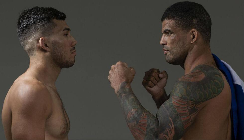 José Zarauz y el brasileño Paulo ‘Bananada’ protagonizarán la pelea principal del evento de MMA Fusion Fighting Championship 39. (GEC)