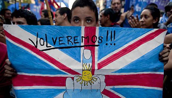 Argentina argumentó que el Reino Unido busca desviar la atención de sus problemas internos. (AP)