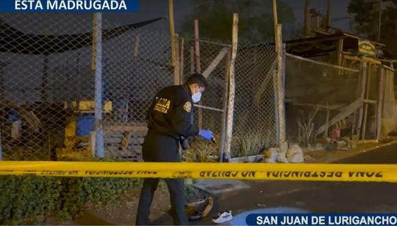 Sicarios asesinan a mototaxista (Captura: Panamericana TV)