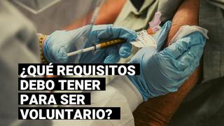 Coronavirus en Perú: Estos son los requisitos que debes cumplir para participar de los ensayos clínicos
