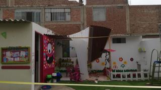 La Libertad: Municipalidad de Moche multó a dueños de construcción que puso en riesgo a niños de colegio