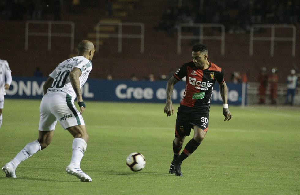 Melgar vs. Palmeiras. (Foto: Omar Cruz)