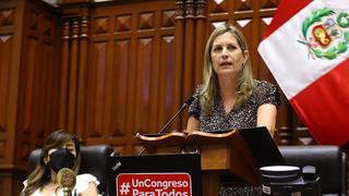 Congresistas se solidarizan con María del Carmen Alva por protestas en su casa
