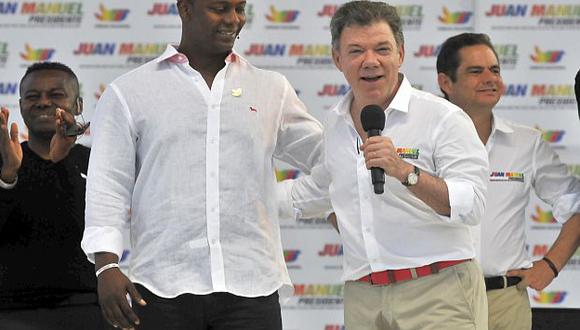 Juan Manuel Santos alega que está bien de salud. (AP)