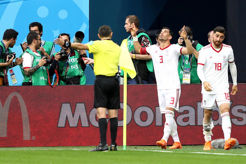 Marruecos e Irán protagonizaron el primer compromiso del grupo B del Mundial. (GETTY IMAGES)