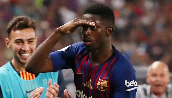 Ousmane Dembelé seguirá en el FC Barcelona hasta final de la temporada. (Foto: Reuters)