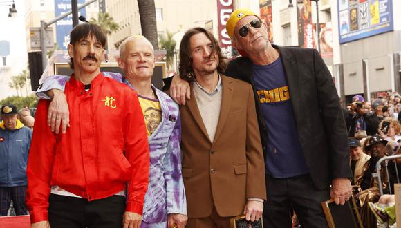 Red Hot Chili Peppers recibirá homenaje en los Video Music Awards 2022 de MTV. (Foto: Michael Tran / AFP)