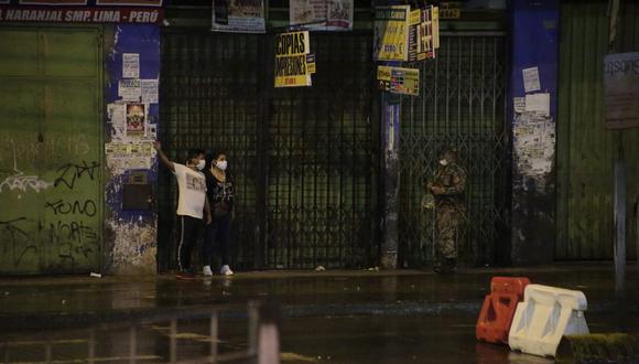 Lluvia causó cortocircuitos en Lima. (Foto: César Zamalloa/GEC)