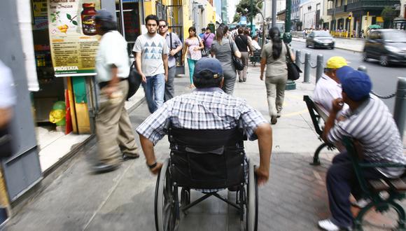El 77% de las personas con discapacidad, en edad de trabajar, se encuentran inactivas, según el INEI. (Foto: USI)