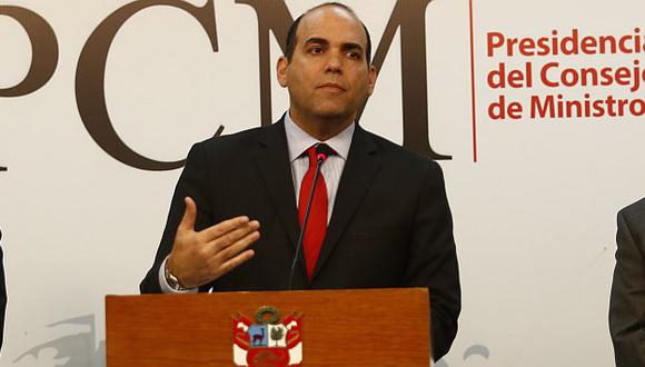 Fernando Zavala adelantó que pedido de facultades incluye 20 subtemas. (Piko Tamashiro/Perú21)