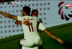 Universitario vs. Huracán: Alexander Succar puso el 2-1 para el equipo crema [VIDEO] 