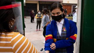Colegio de Lima Norte retorna a clases semipresenciales