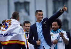 Ronaldo a hinchas del Real Madrid: "Gracias chicos, hasta el próximo año"