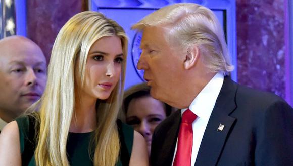 Donald Trump nombra asesora a su hija Ivanka Trump (AFP)