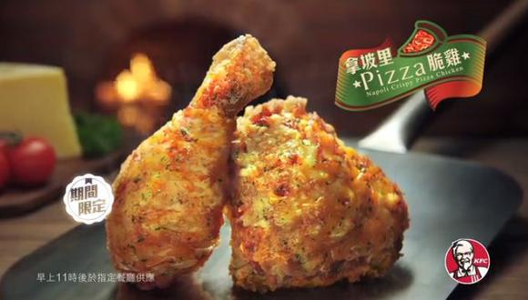 KFC crea extraña combinación de pollo frito y pizza en Hong Kong [Video] |  MUNDO | PERU21