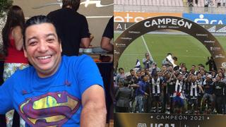 Carlos Vílchez celebra entre lágrimas el triunfo de Alianza Lima en la final de la Liga 1 