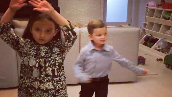 Los nietos de Donald Trump se unieron a la fiebre y bailan 'Despacito' (Instagram)
