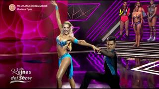 Reinas del show 2: Brenda Carvalho deslumbra al jurado con su baile en versus de salsa