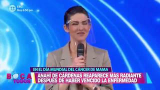 Anahí de Cárdenas contó detalles de su batalla contra el cáncer tras superarlo