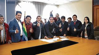 Ministro de Transportes recuperó tierras en Cusco