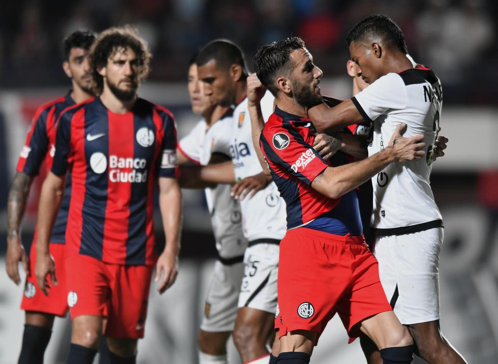 Melgar cayó 2-0 ante San Lorenzo por el Grupo F de la Copa Libertadores. (AP)
