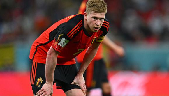 La selección de Bélgica quedó eliminada en fase de grupos del Mundial de Qatar 2022. (Foto: AFP)