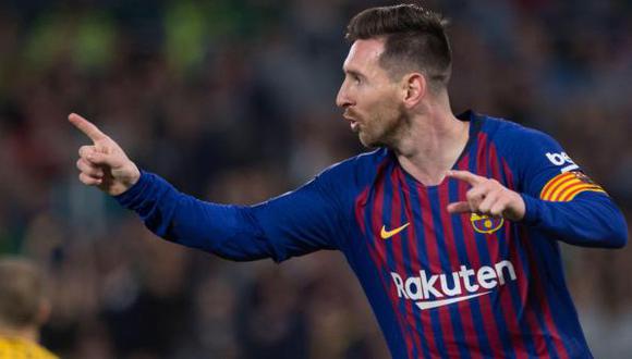 Lionel Messi agradecido con este premio a su valores (Foto: AFP)