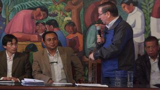 Diálogo en Cajamarca sigue en punto muerto