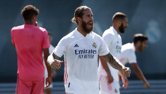 Sergio Ramos acompañará a la plantilla de Real Madrid a Inglaterra. (Foto: Real Madrid)