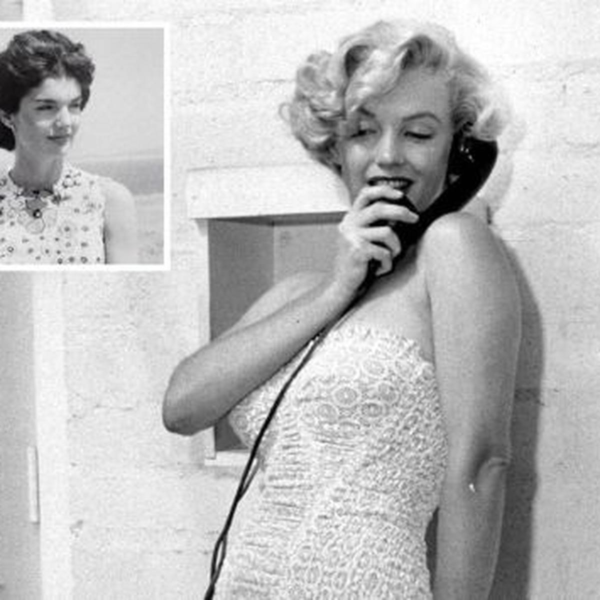 Caras  O telefonema incómodo que Marilyn Monroe fez a Jacqueline