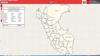 MTC: “Códigos postales se mantienen vigentes en Lima y Callao”