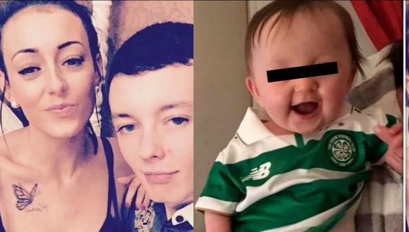 Una bebé fue encontrada sin vida en su cuna por sus padres Michael Conroy y Kirsty Boyle apenas cinco días antes de Navidad.