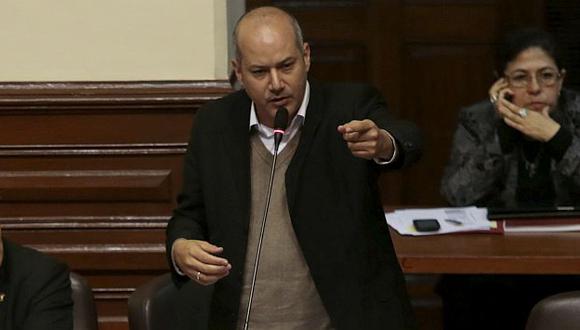 Sergio Tejada criticó forma cómo oposición maneja las interpelaciones. (César Fajardo)