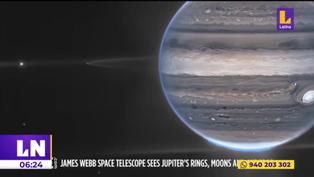 James Webb: Telescopio revela impresionaste detalles del planeta Júpiter