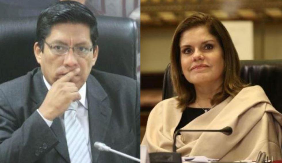 Vicente Zeballos: 'Desde que soy ministro, Mercedes Aráoz no ha participado en el Consejo'. (Composición)