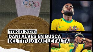 Tokio 2020: Dani Alves encabeza la selección de Brasil que va por una nueva medalla de oro