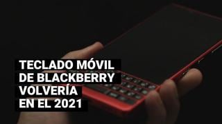 BlackBerry regresa con un nuevo teléfono inteligente y con su icónico teclado 