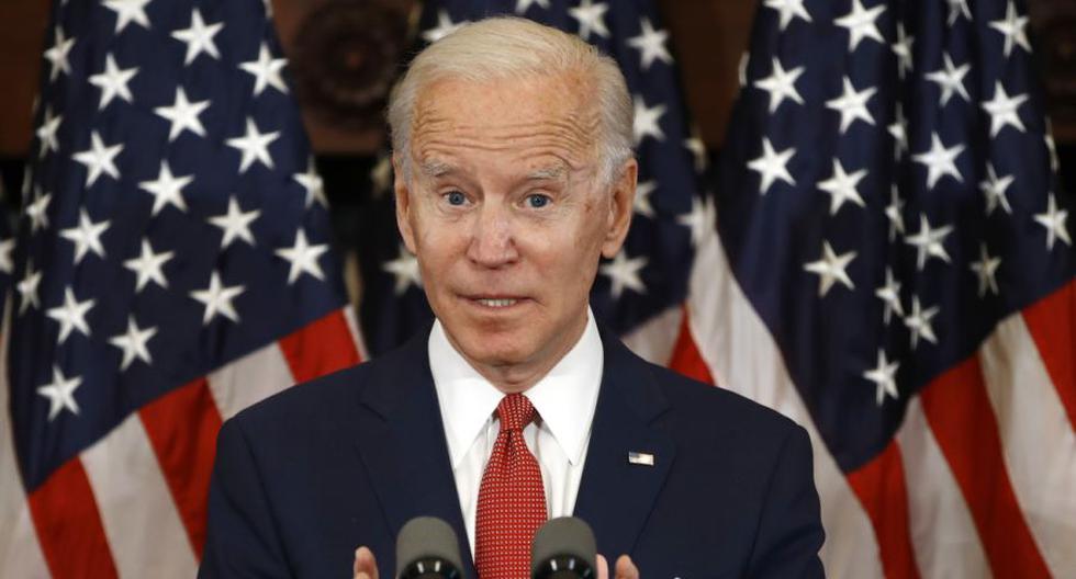Imagen del presidente electo de Estados Unidos, Joe Biden. (AP/Matt Rourke).